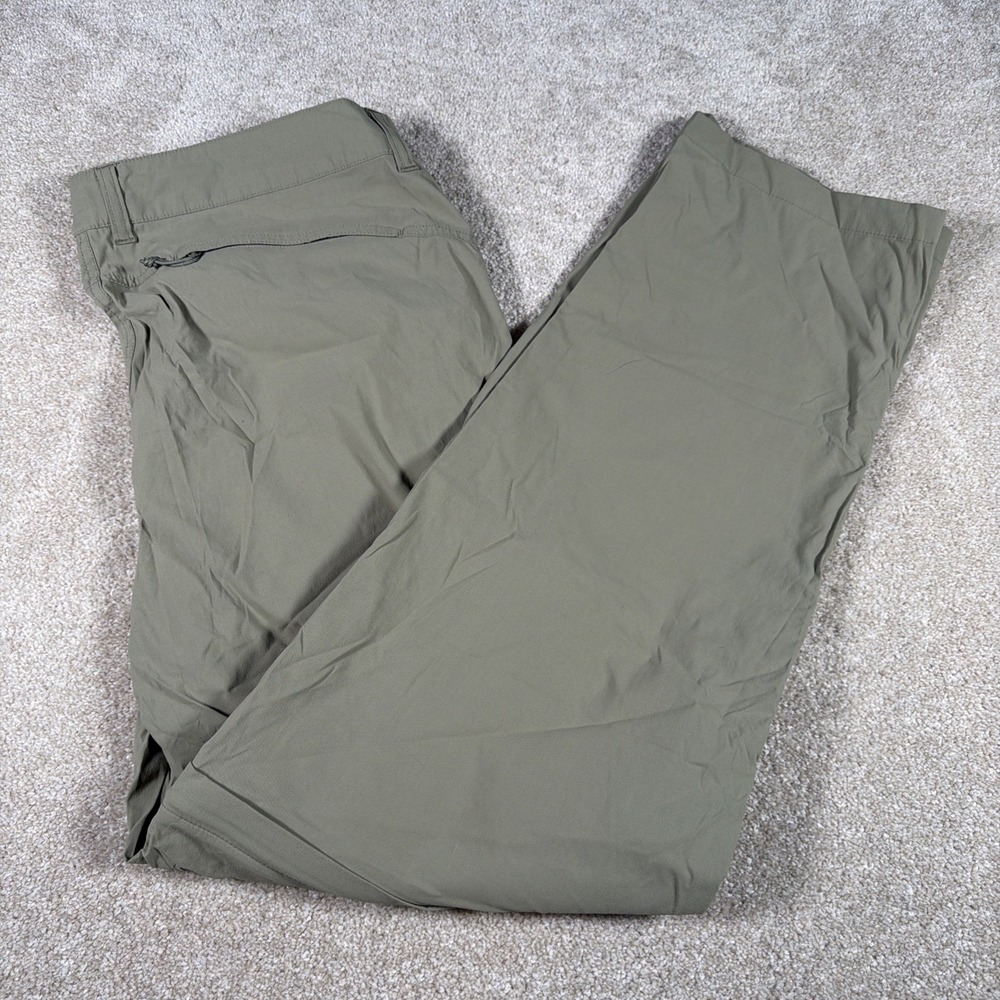 Ultimate Terrain Convertible Hiking Pants Womens 14 (FITS 35 X 31) Gorpcore Camp